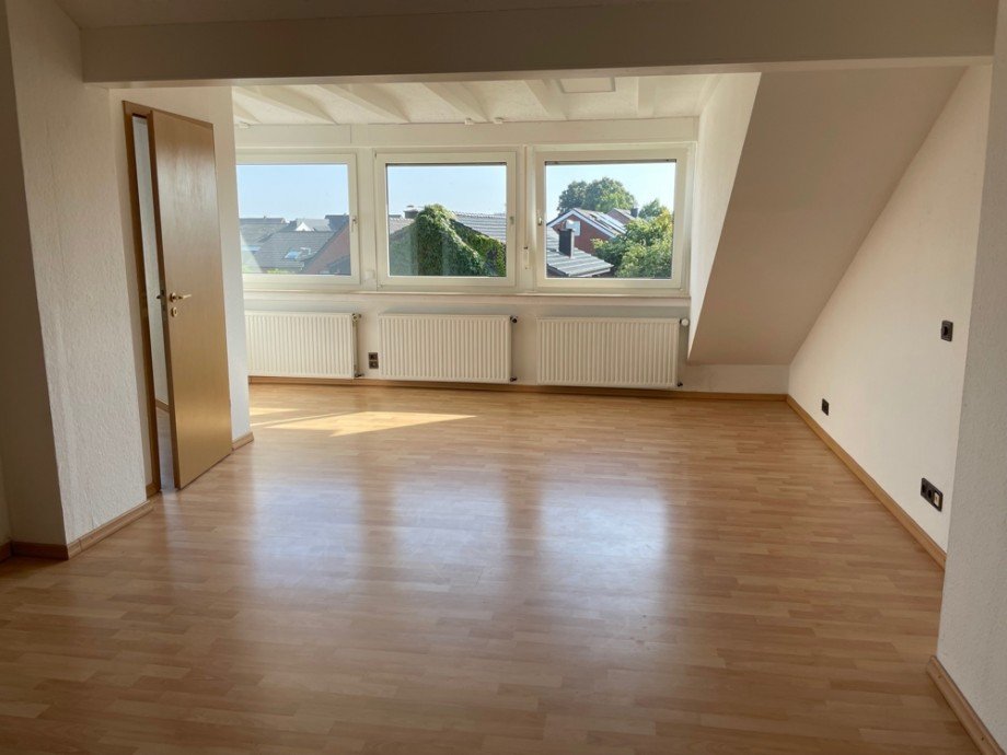 Wohnzimmer Dachgeschosswohnung Coesfeld