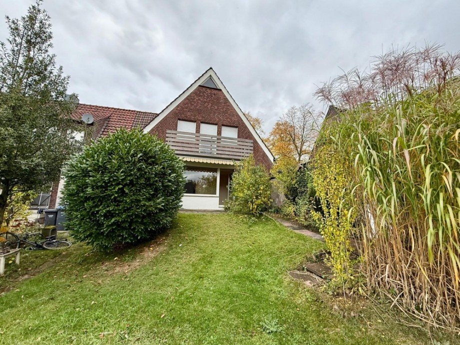 Ansicht Garten Doppelhaush�lfte D�lmen