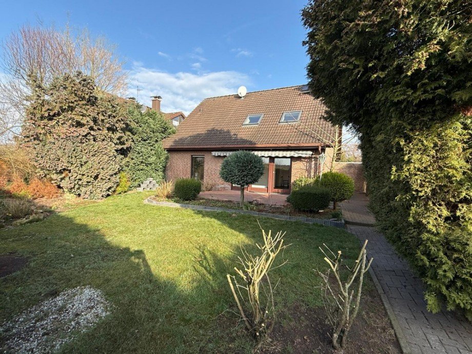 Gartenansicht Einfamilienhaus Coesfeld