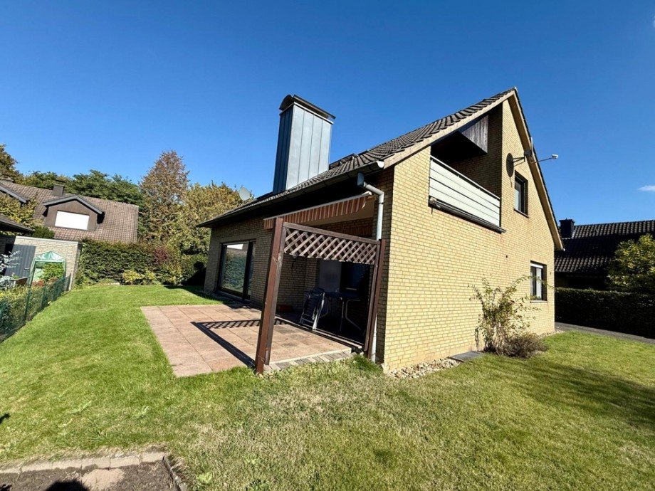 Ansicht Gartenseite Einfamilienhaus Coesfeld