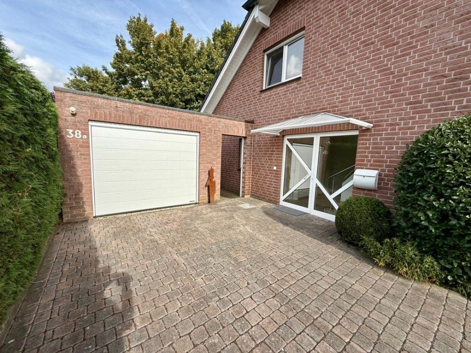 Eingang Doppelhaush�lfte Coesfeld / Lette