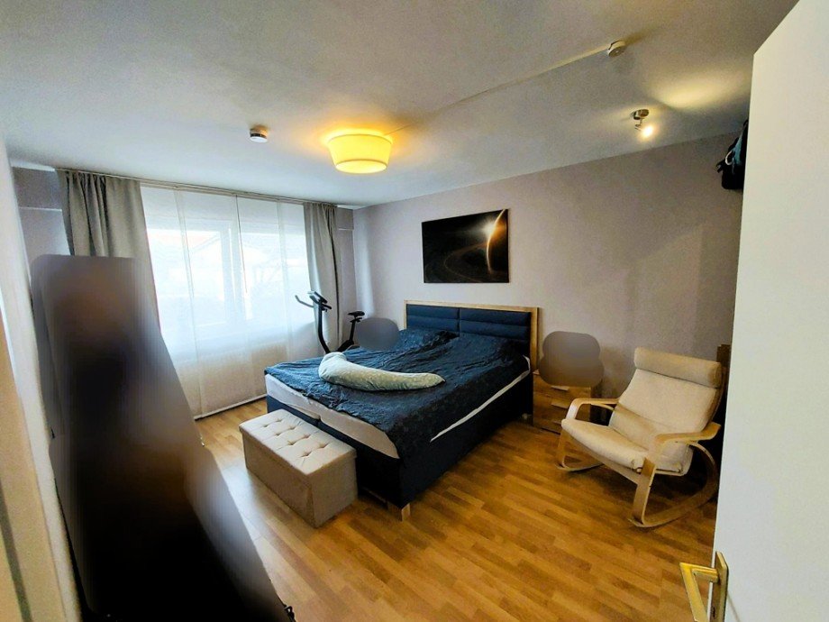 Schlafzimmer Erdgeschosswohnung Rosendahl / Darfeld