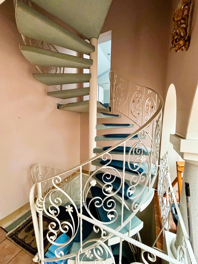 Wendeltreppe Zweifamilienhaus Coesfeld
