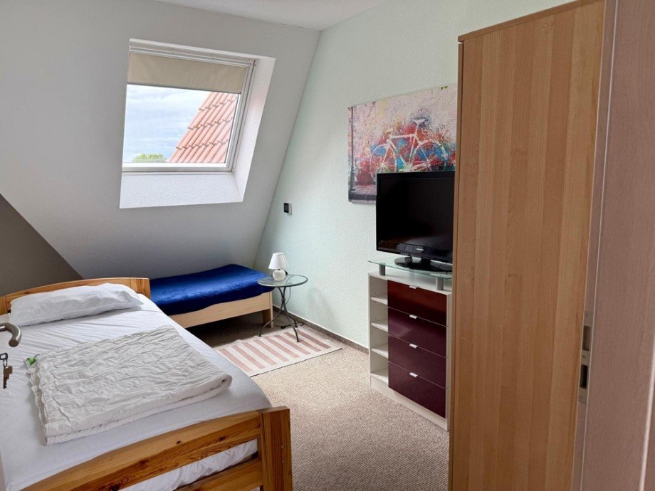Kinderzimmer, Arbeits / Schlafraum Dachgeschosswohnung Coesfeld
