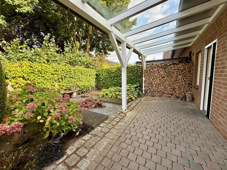 Terrasse Doppelhaush�lfte Coesfeld / Lette
