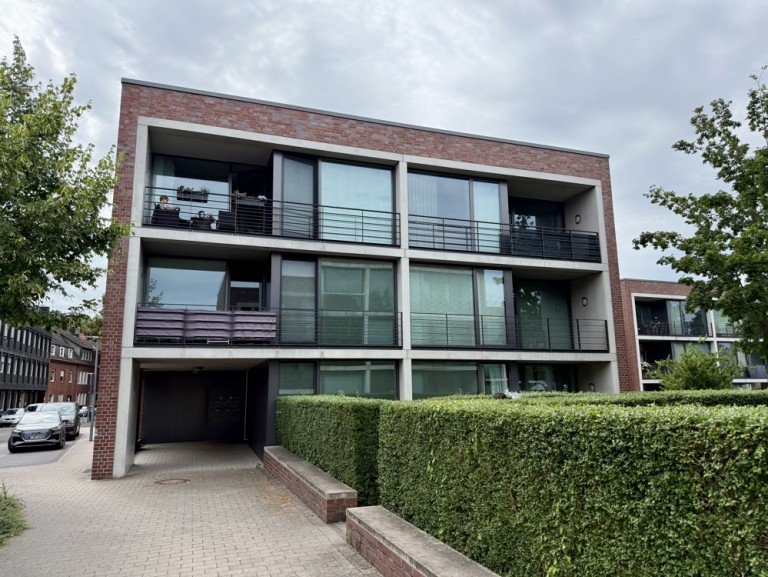 Ansicht Coesfeld Erdgeschosswohnung Exklusive und Ebenerdig2-Raum-Wohnung mit kleinem GartenZentral in Coesfeld, barrierefrei