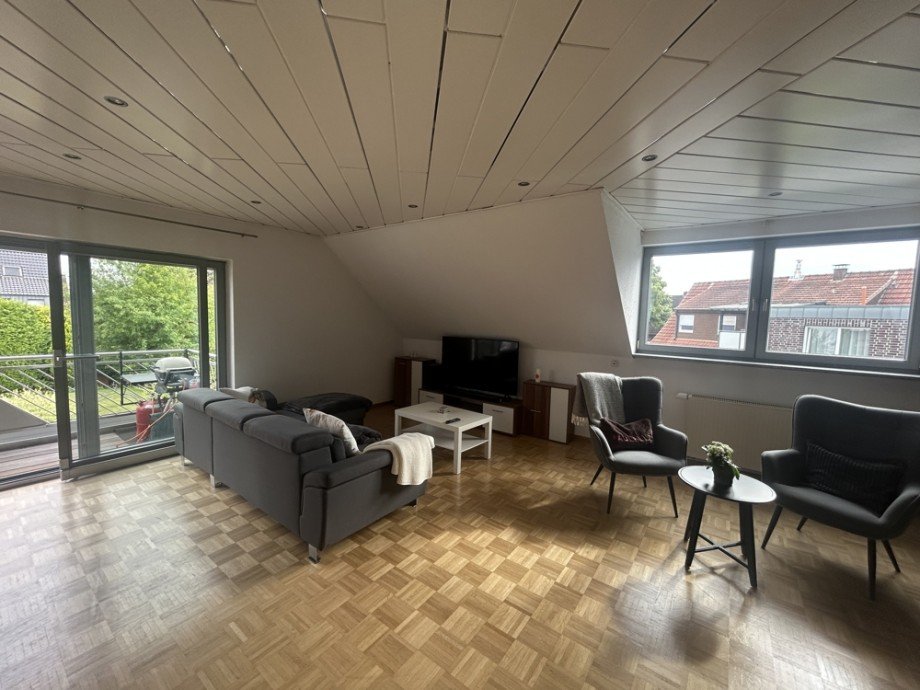Wohnzimmer Etagenwohnung Coesfeld