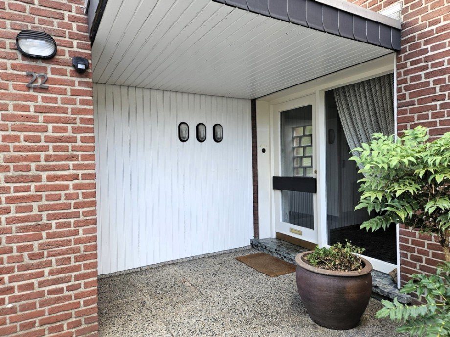 Eingang Bungalow Coesfeld / Lette