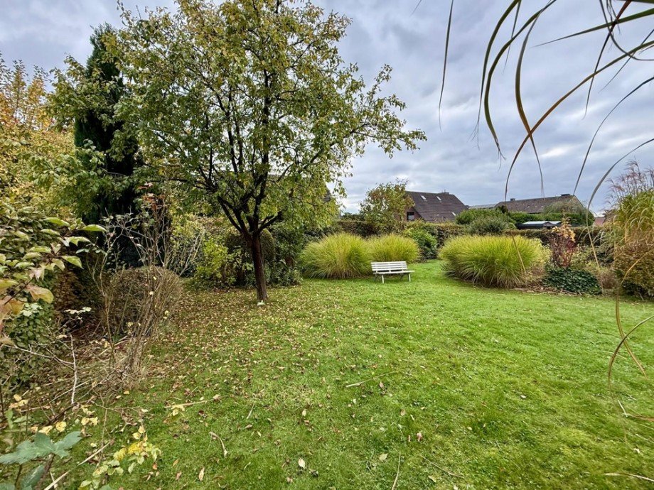 Garten zur S�dseite Doppelhaush�lfte D�lmen