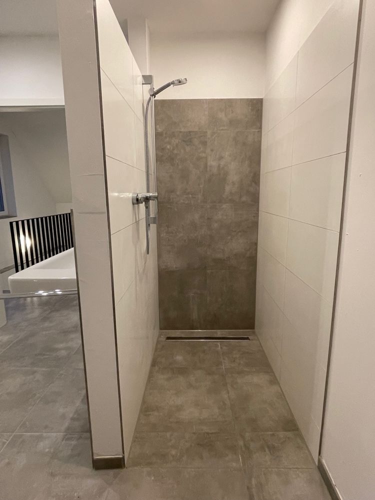 bodentiefe Dusche Maisonettewohnung Coesfeld