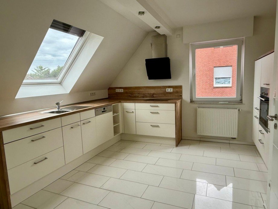 K�che mit viel Platz Maisonettewohnung Coesfeld