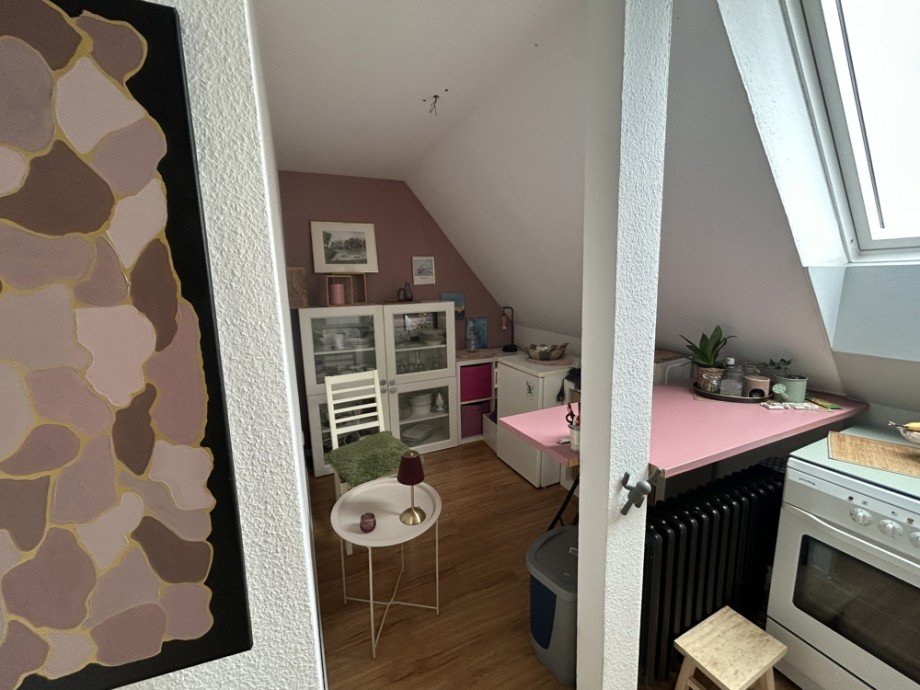 Essbereich Dachgeschosswohnung Coesfeld