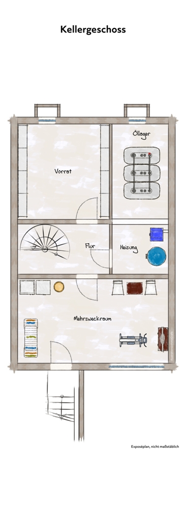Keller Reihenmittelhaus D�lmen