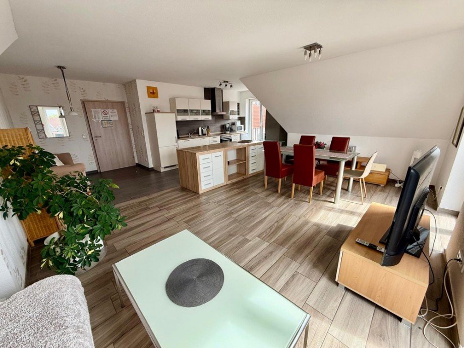 lichtdurchfluteter Wohn- / Essbereich Dachgeschosswohnung Coesfeld