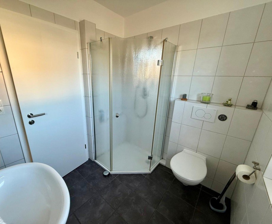 WC mit Dusche Einfamilienhaus D�lmen