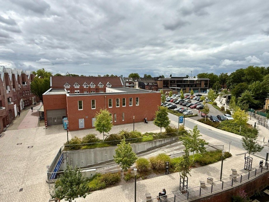 Ausblick: �ber den D�chern von Coesfeld Dachgeschosswohnung Coesfeld