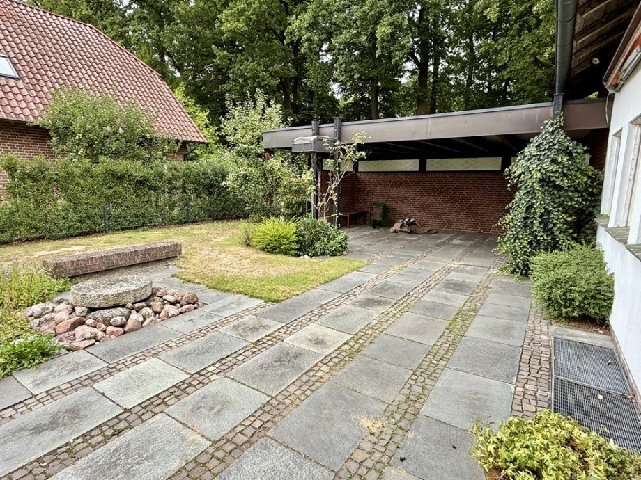 Terrasse und Freisitz Bungalow Coesfeld / Lette