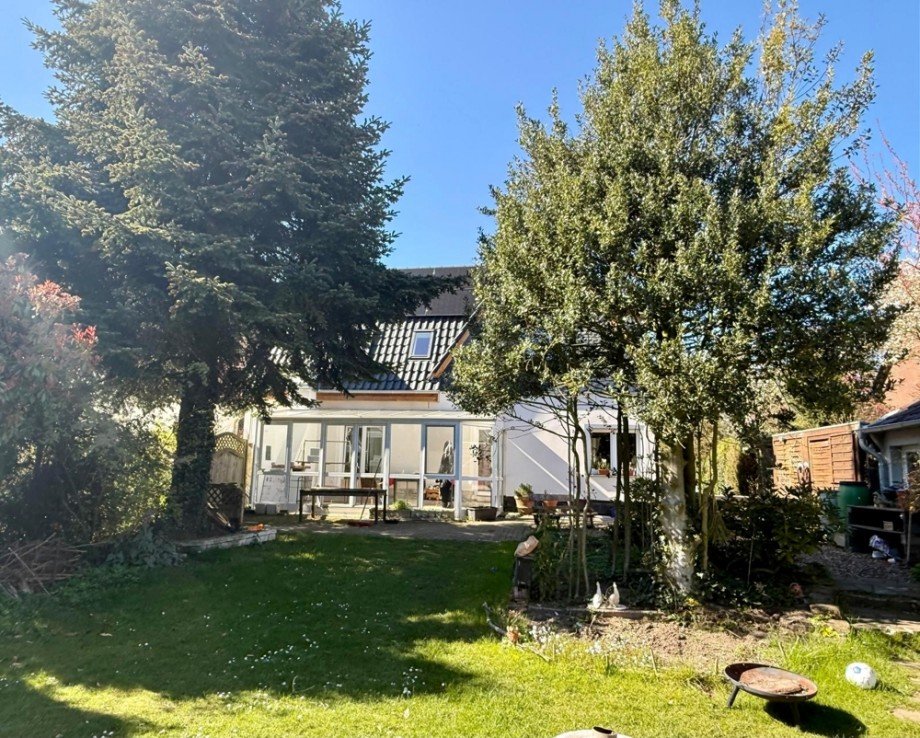 Ansicht Gartenseite Einfamilienhaus Billerbeck